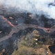 Varios canales de lava devastando East Rift Zone